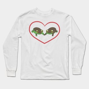 Ah, the love... and frogs Long Sleeve T-Shirt